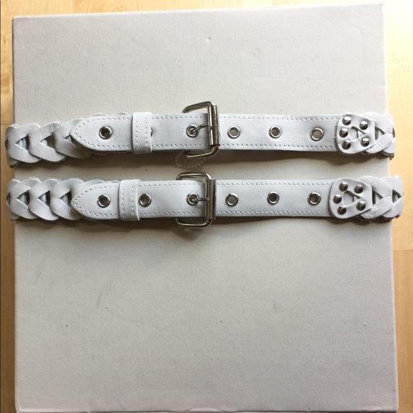 White double chain style belt - Picture 2 of 5
